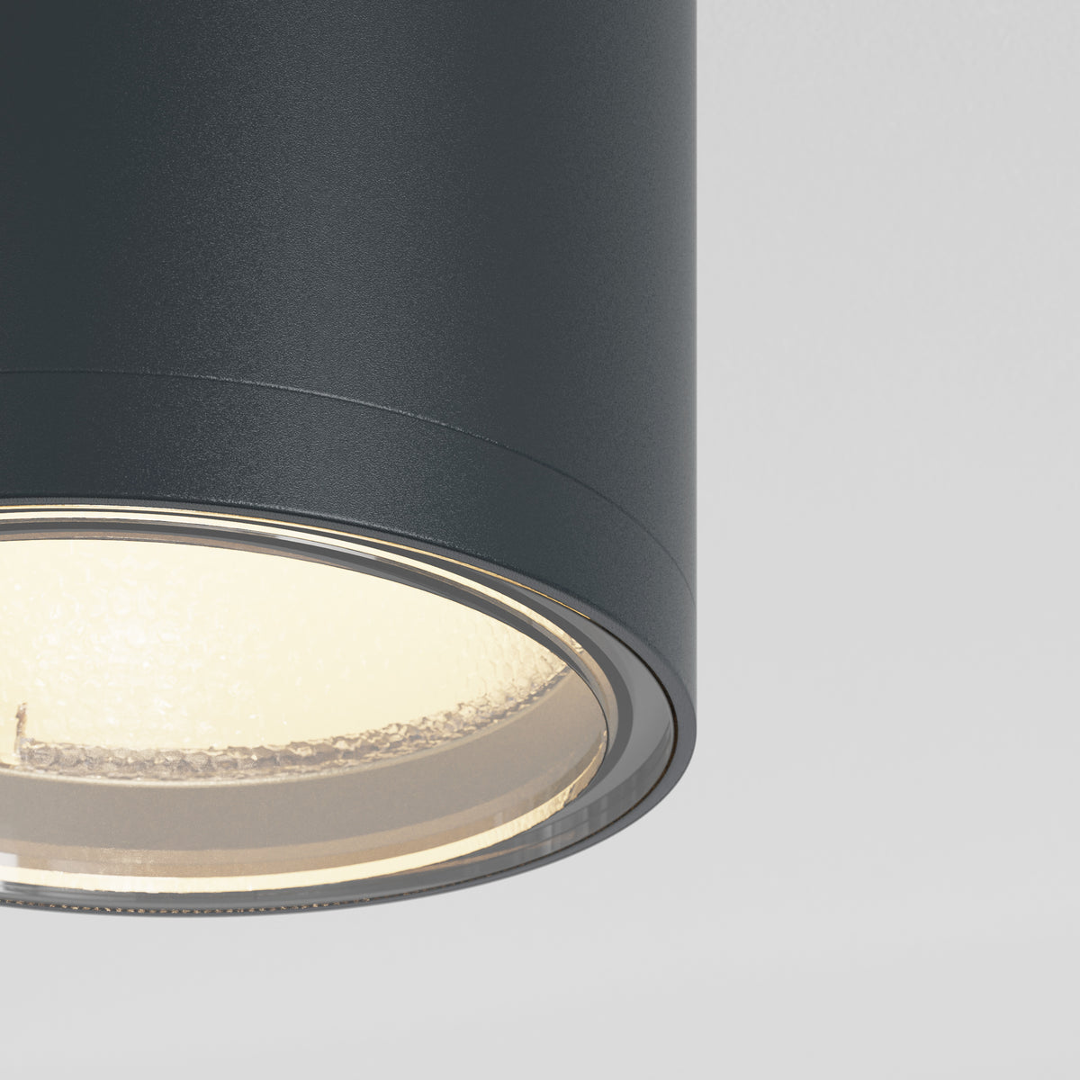 Tallinn Exterior Surface Mounted LED Downlight in Anthracite