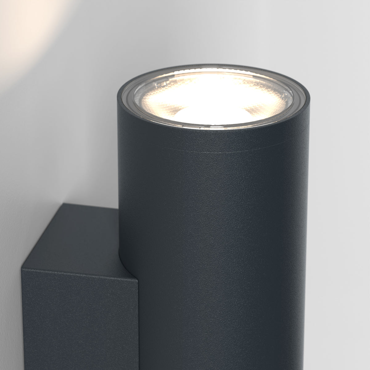 Tallinn Up & Down LED Exterior Wall Light in Anthracite