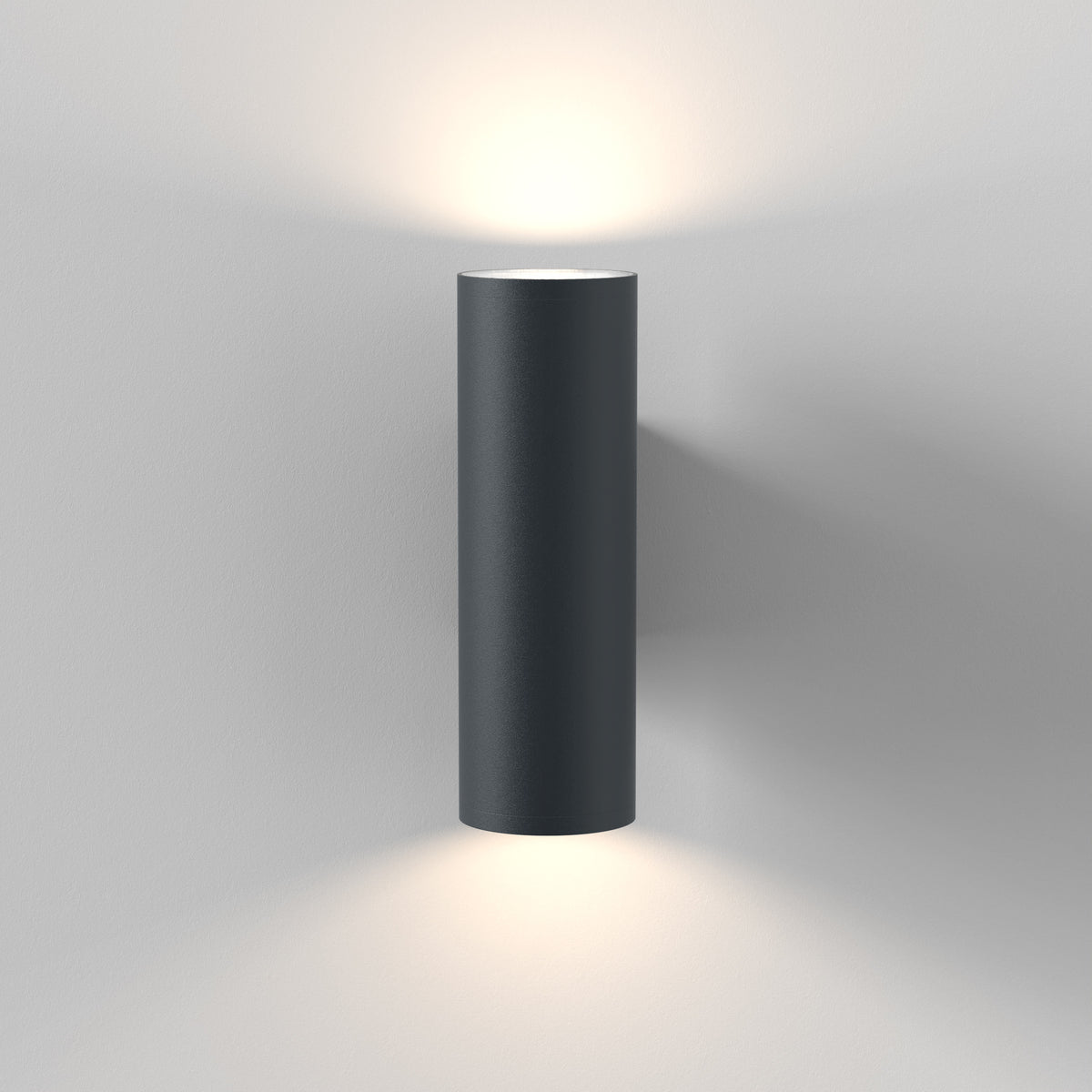 Tallinn Up & Down LED Exterior Wall Light in Anthracite