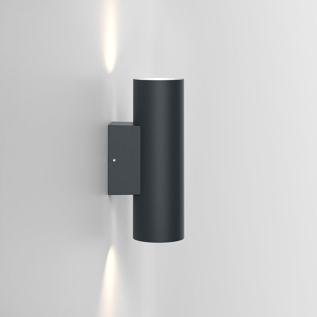 Tallinn Up & Down LED Exterior Wall Light in Anthracite