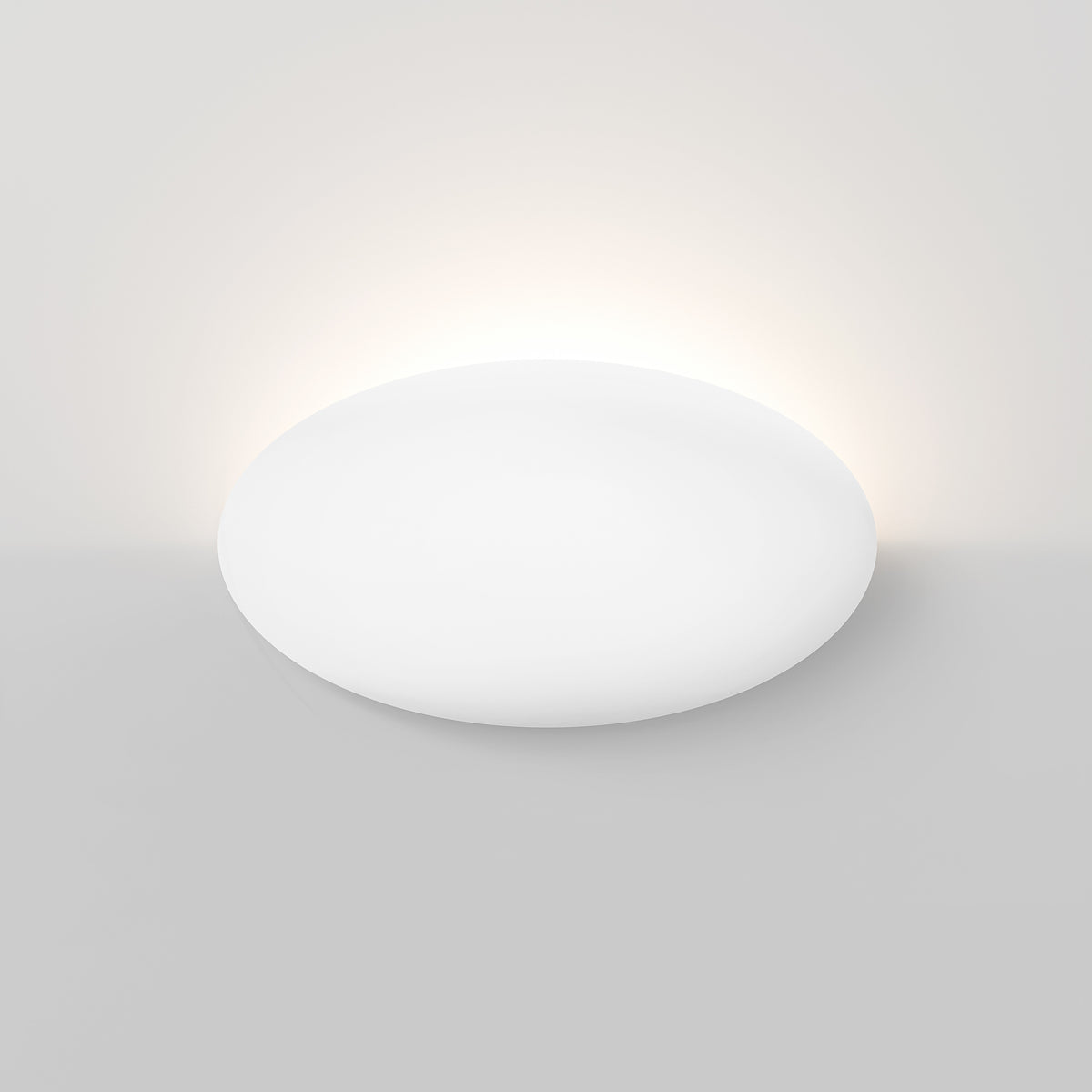 Dawn Wall White Plaster Wall Light