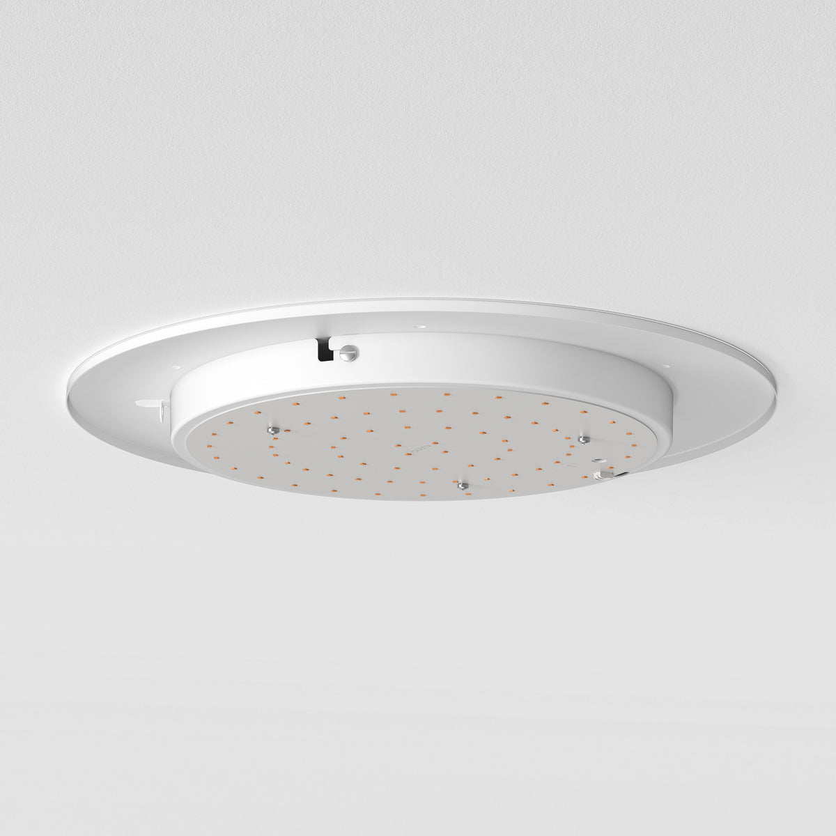 Elba Phase Dimmable LED Ceiling Base 460 in Matt White