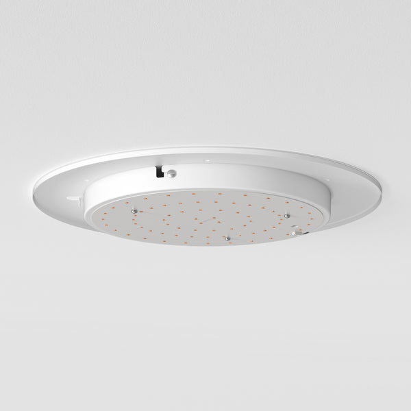 Elba Phase Dimmable LED Ceiling Base 460 in Matt White