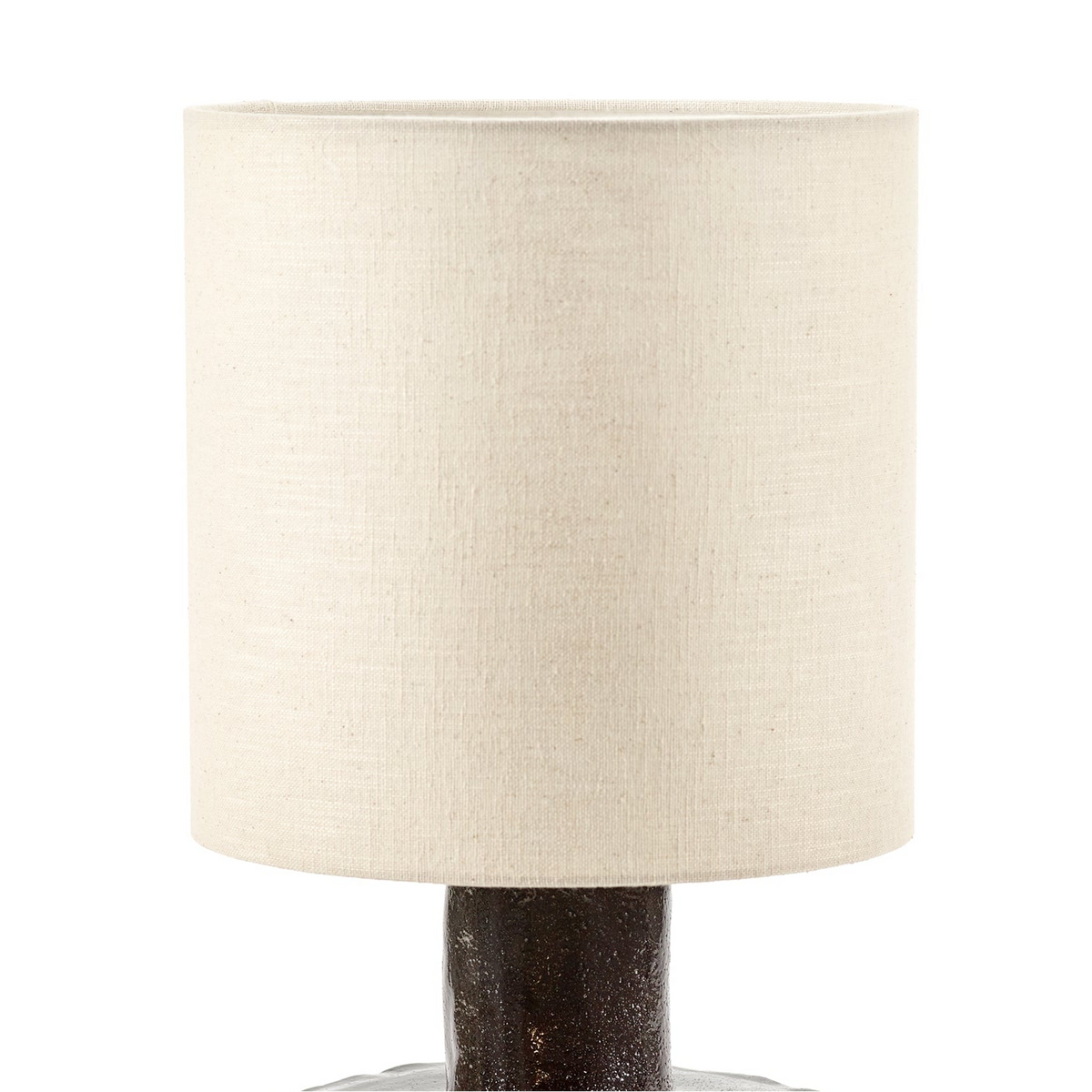 Catherine Stoneware Table Lamp In Black