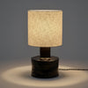 Catherine Stoneware Table Lamp In Black