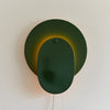 Nebula Ceramic Wall Lamp No.1 in Dark Green