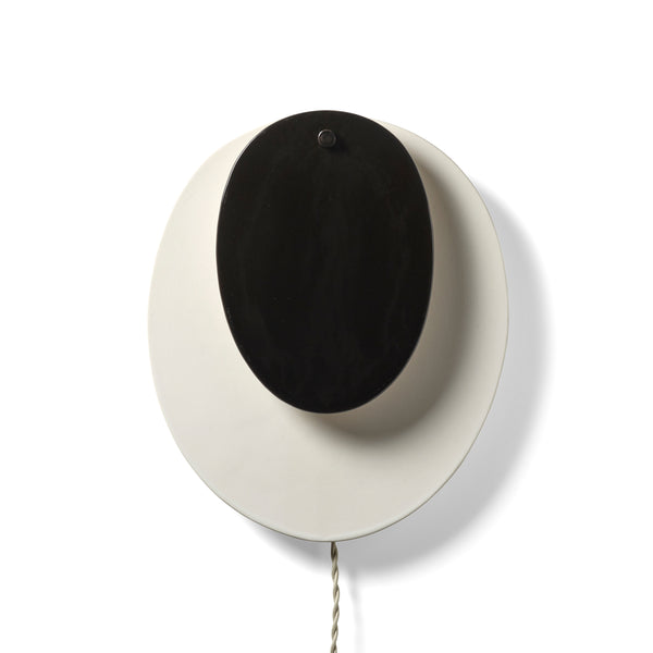 Nebula Ceramic Wall Lamp No.2 in Black & White