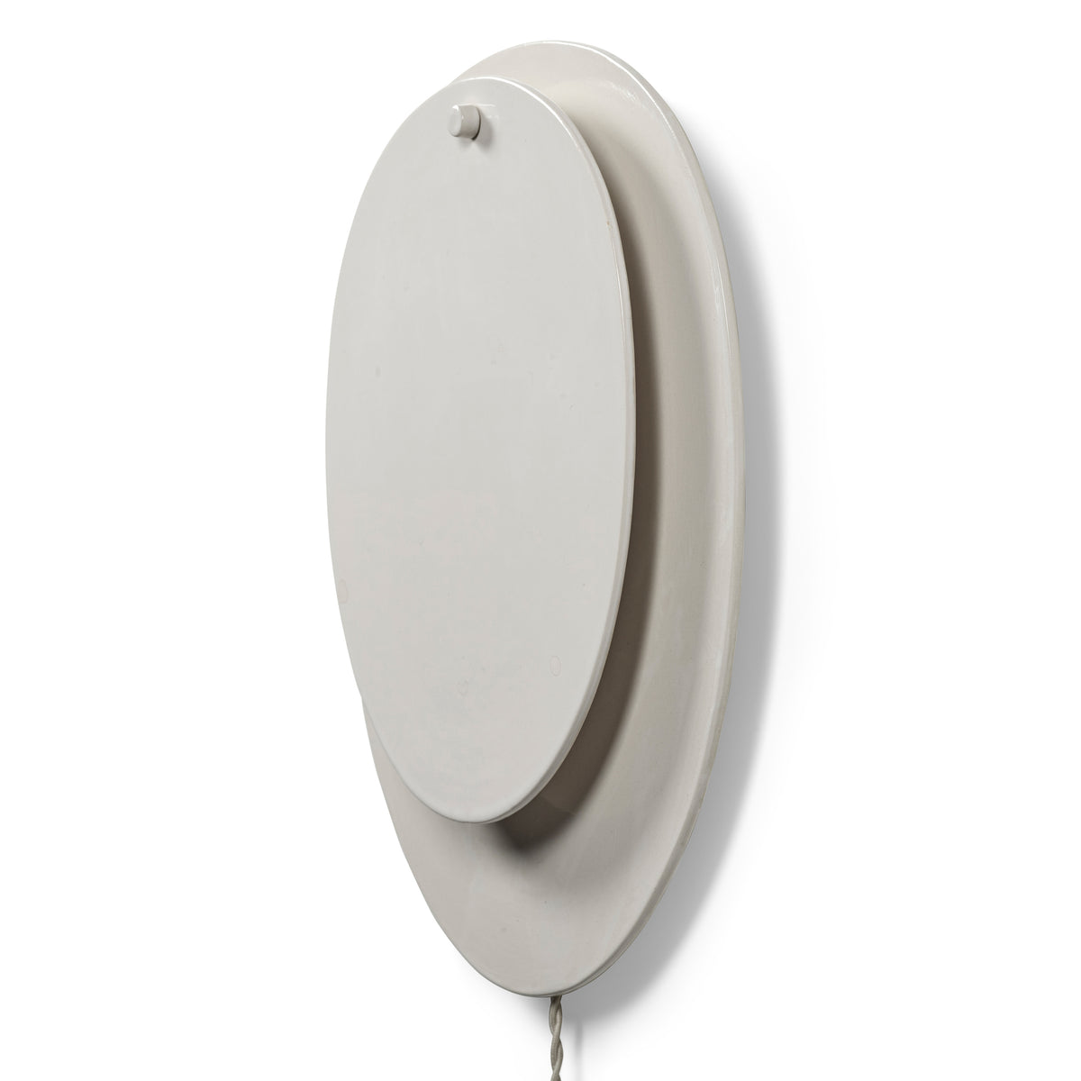 Nebula Ceramic Wall Lamp No.3 in White