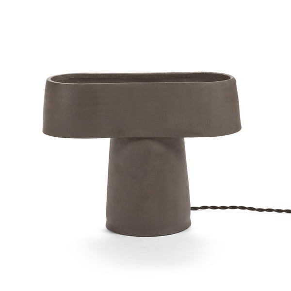 Romé Ceramic Table Lamp No.2 In Black
