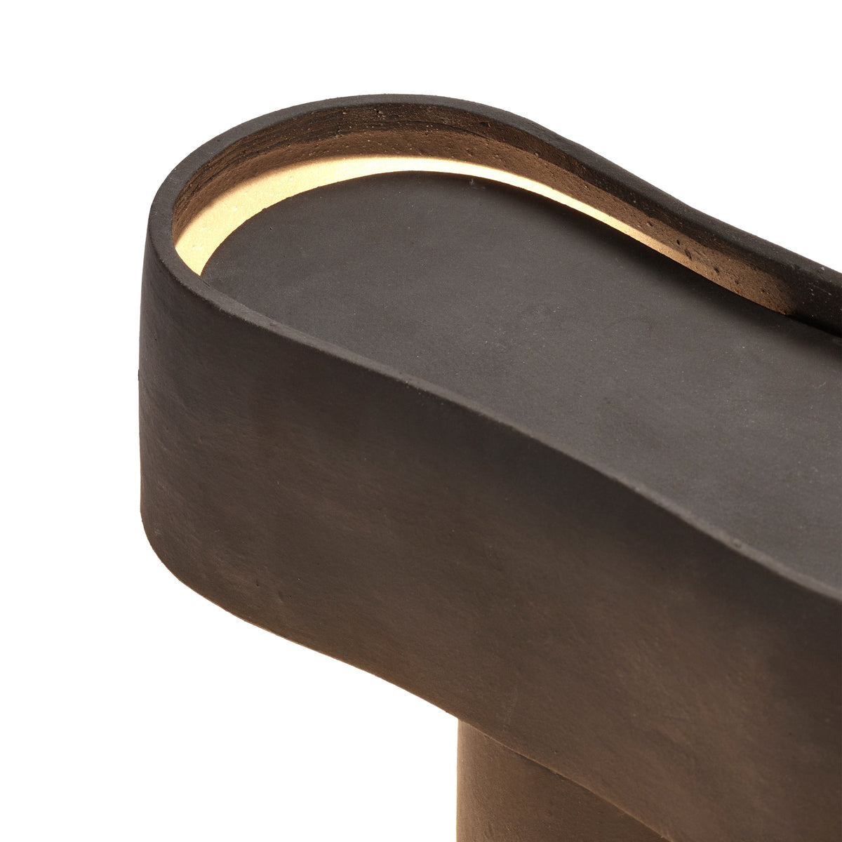 Romé Ceramic Table Lamp No.2 In Black