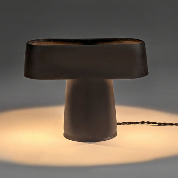Romé Ceramic Table Lamp No.2 In Black