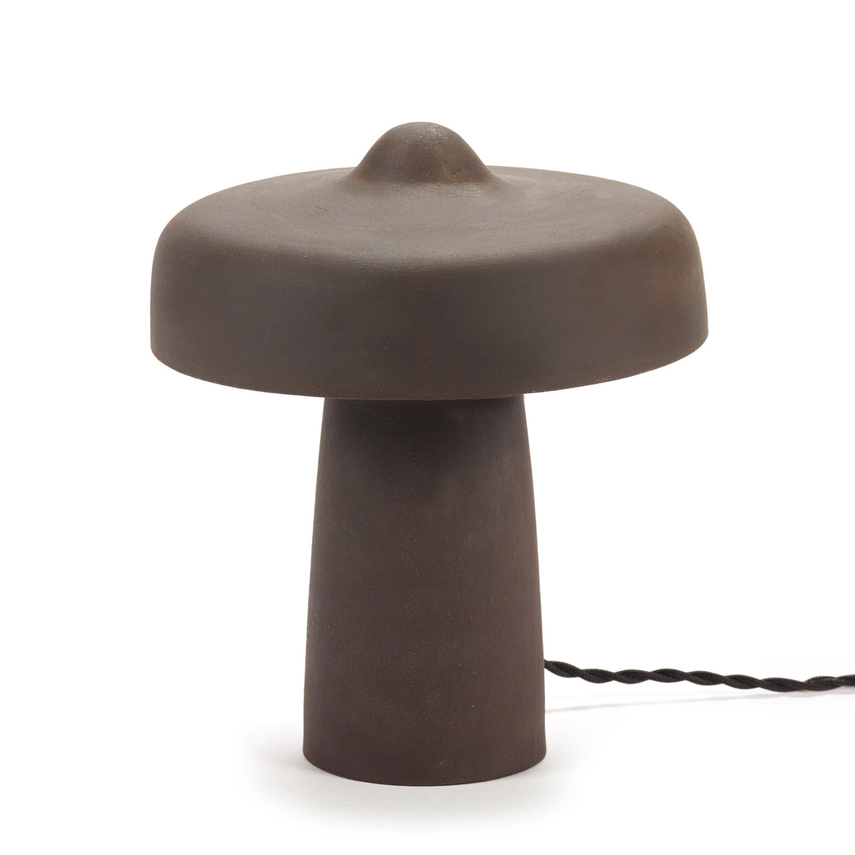 Fou Ceramic Table Lamp In Black