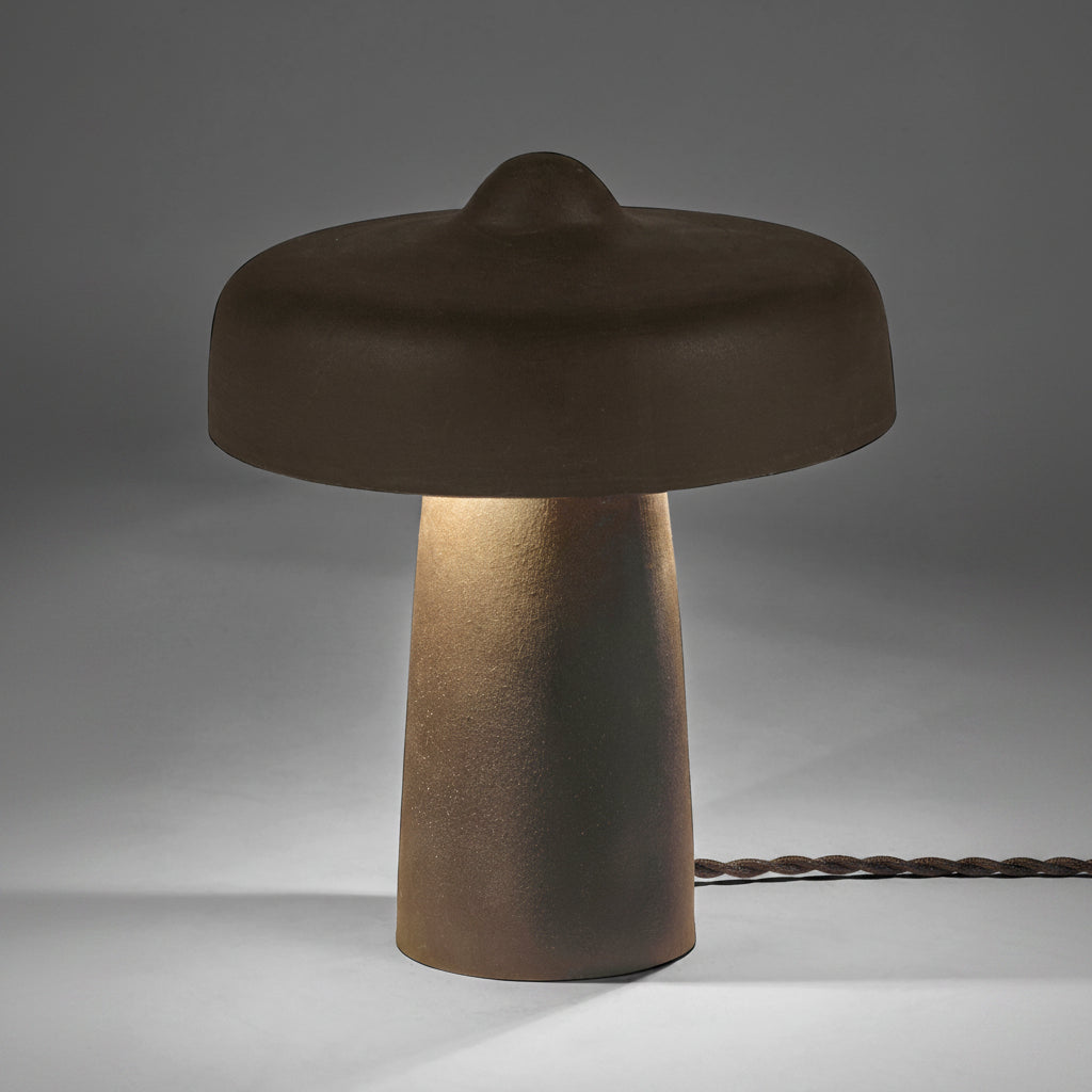 Fou Ceramic Table Lamp In Black