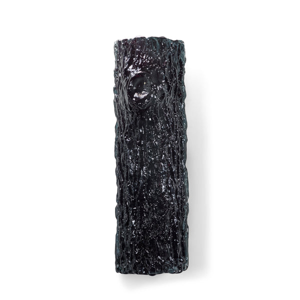 Oak Large Glass Wall Lamp No.3 in Black