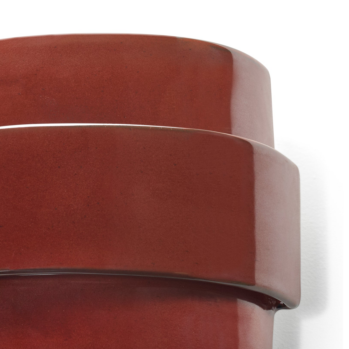 James Terres De Rêves Wall Light In Rust Red
