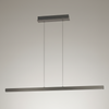 Ciggiano Rise & Fall LED Linear Pendant with Remote Control in Brushed Black
