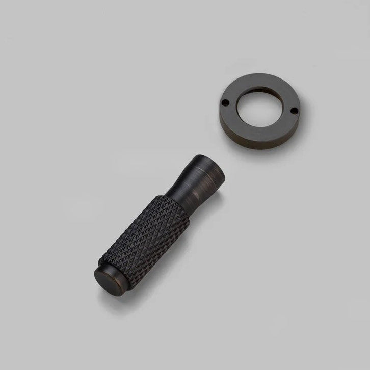 Cross Cut Knurled Toggle Detail Kit in Smoked Bronze