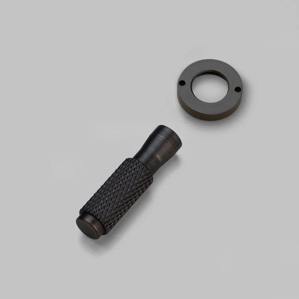 Cross Cut Knurled Toggle Detail Kit in Smoked Bronze