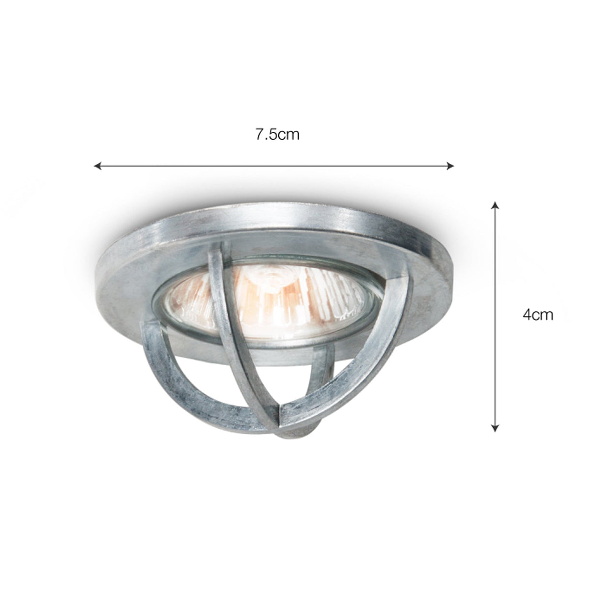 Chamonix Zinc Cast Downlight