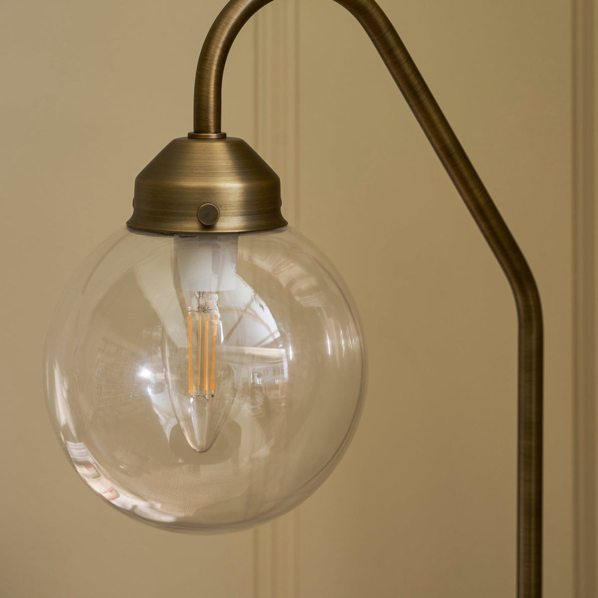 Everleigh Table Lamp in Antique Brass