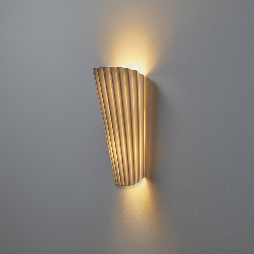 Uala Porcelain Wall Light in White