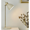 Frederick Table Lamp in Cream and Antique Brass