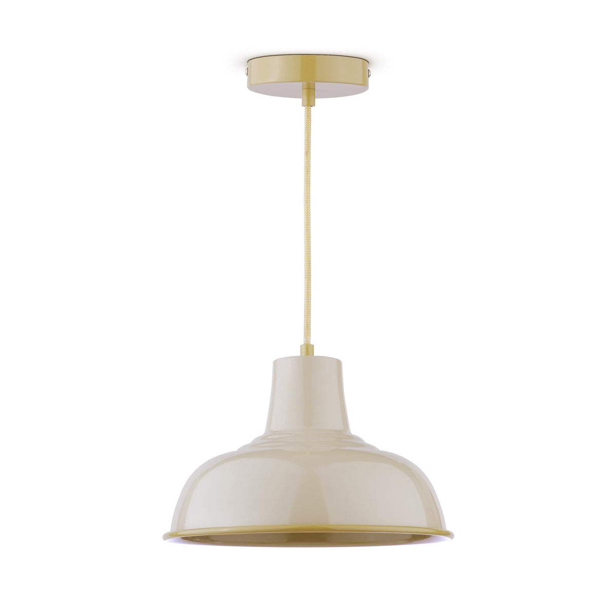 Hatfield Pendant in Gloss Taupe