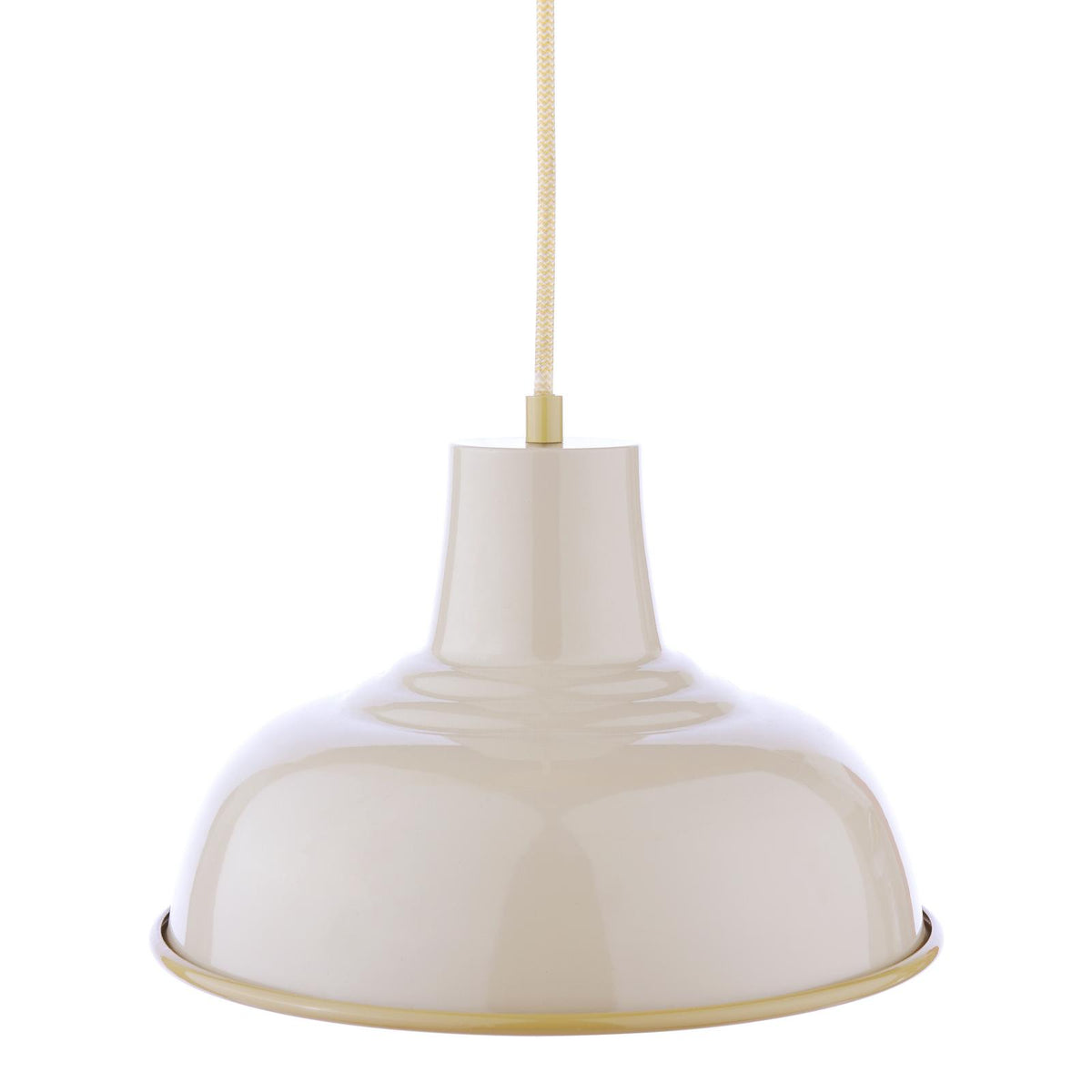 Hatfield Pendant in Gloss Taupe