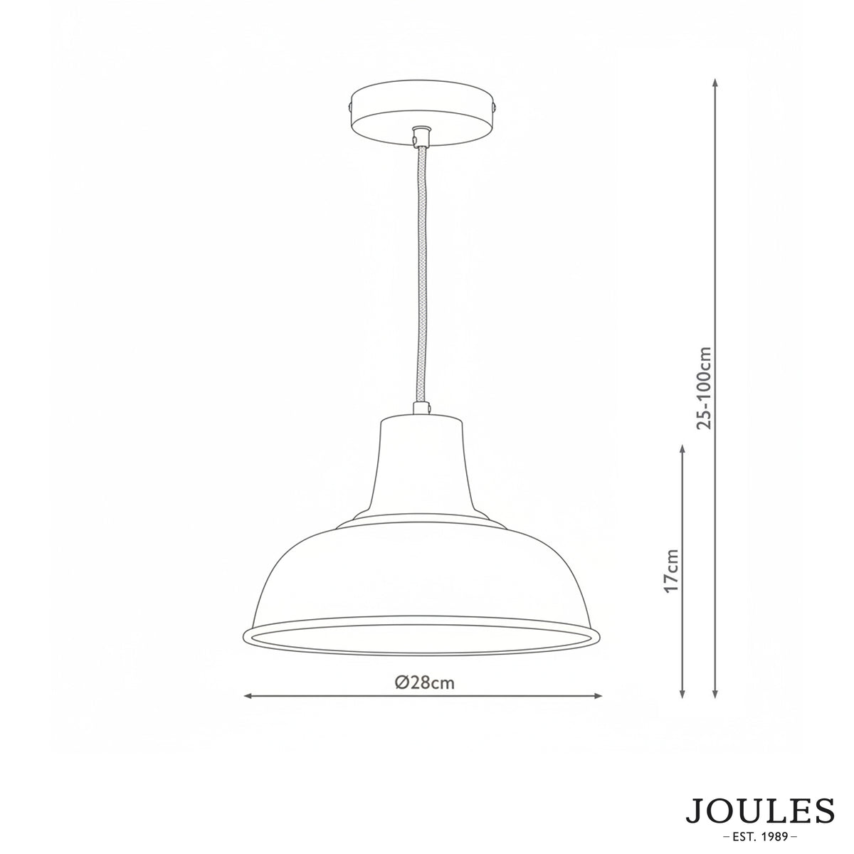 Hatfield Pendant in Gloss Taupe