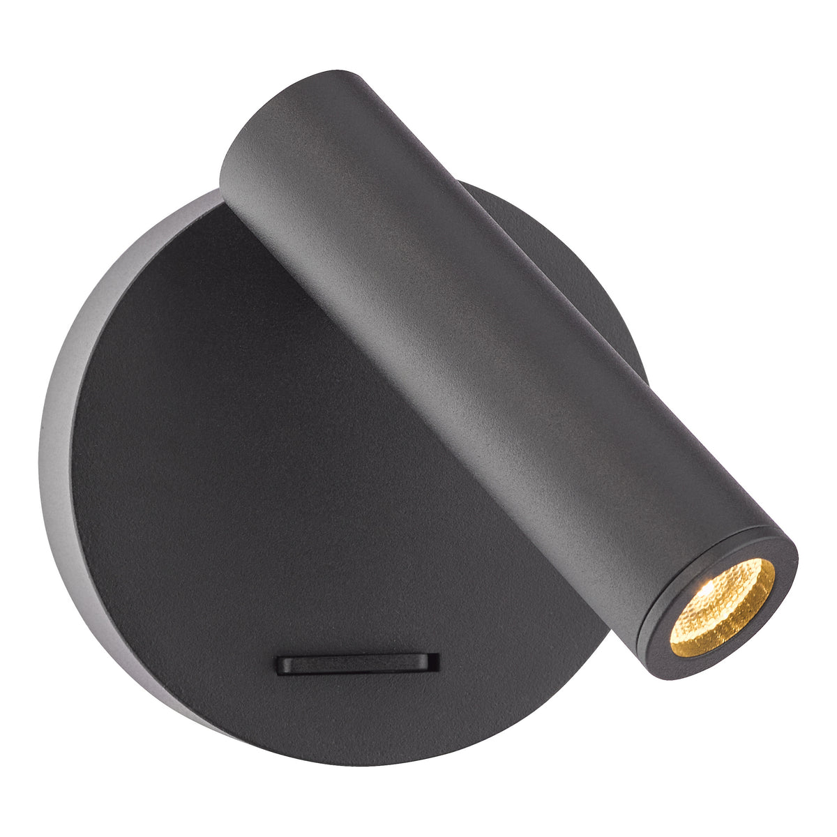 Itala Bedside LED Reading Light with in Matt Black