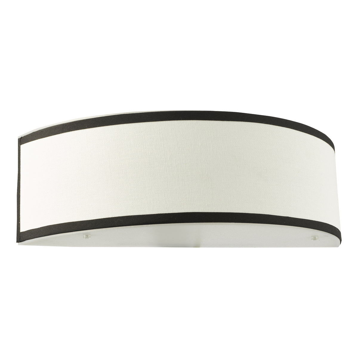 Jemima Wall Light in White & Black with Frosted Acrylic Diffuser