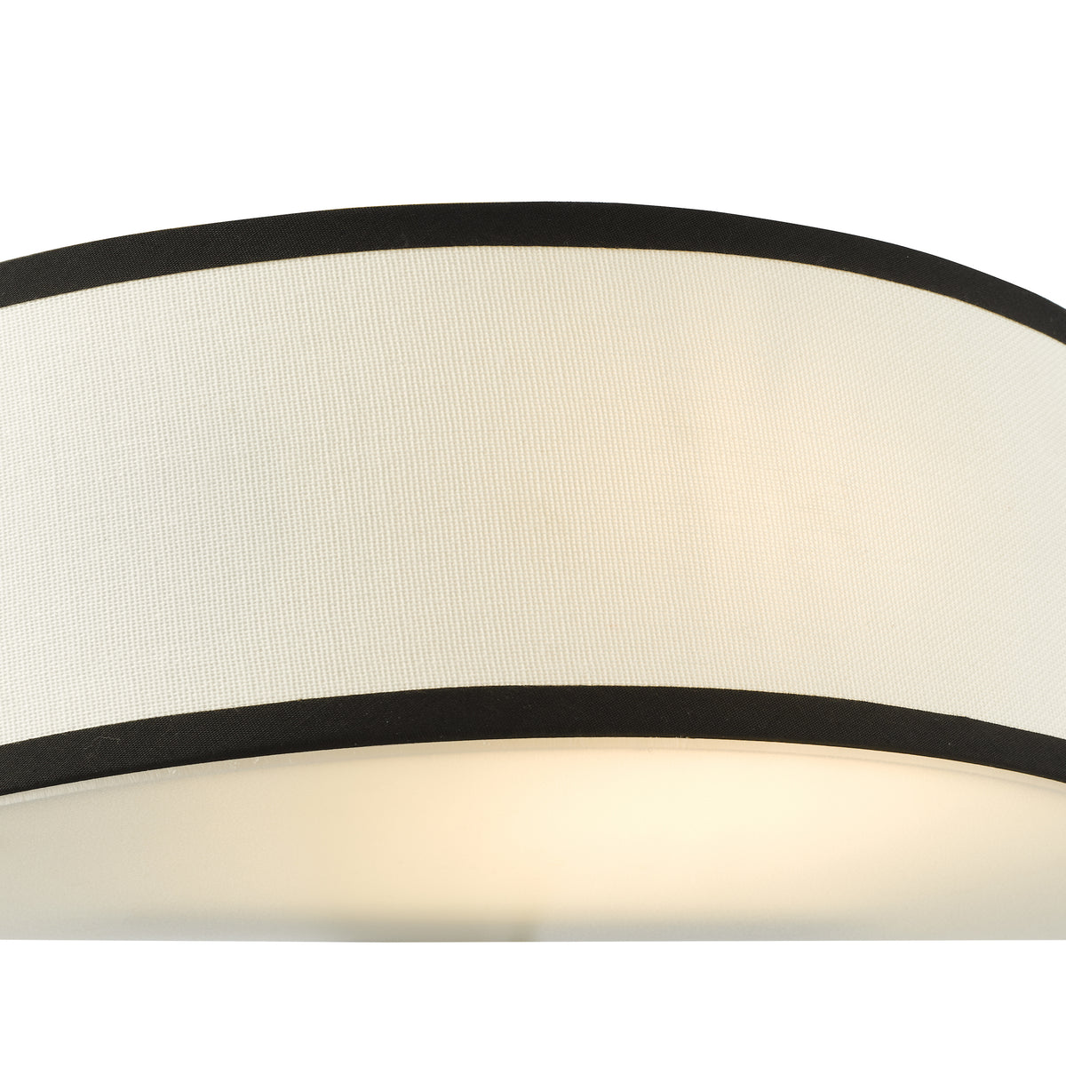 Jemima Wall Light in White & Black with Frosted Acrylic Diffuser