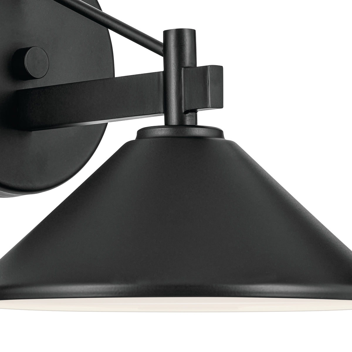 Ripley IP44 Small LED Wall Lantern in Black