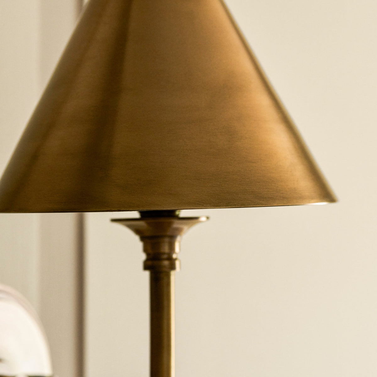 Kelmscot Single Antique Brass Light