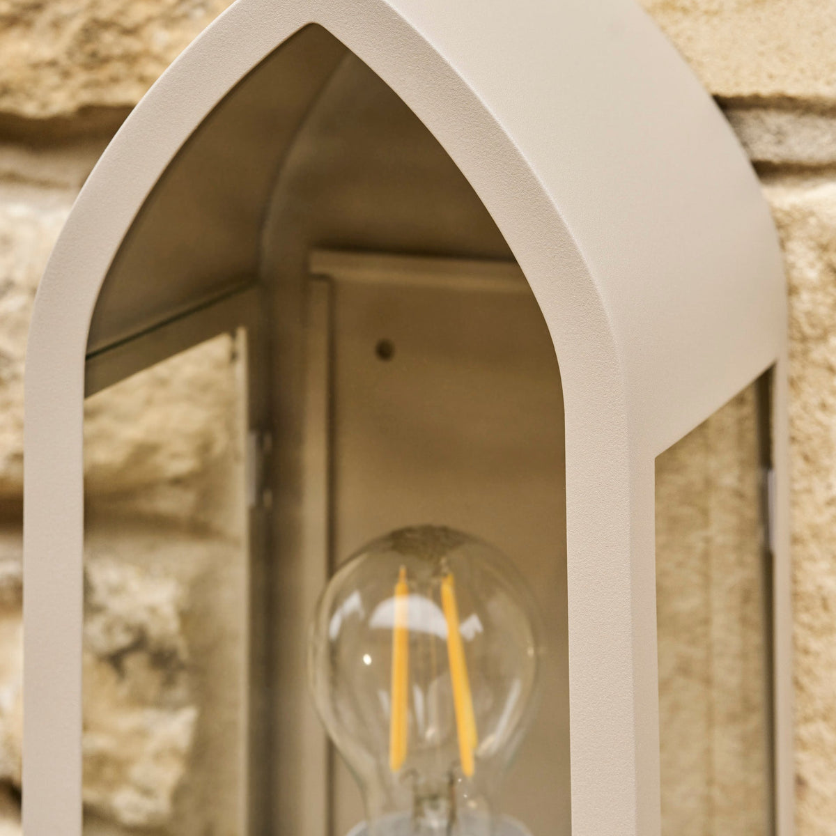 Fairford Exterior Wall Lantern in Clay