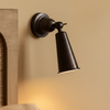Longborough Wall Spotlight in Antique Bronze