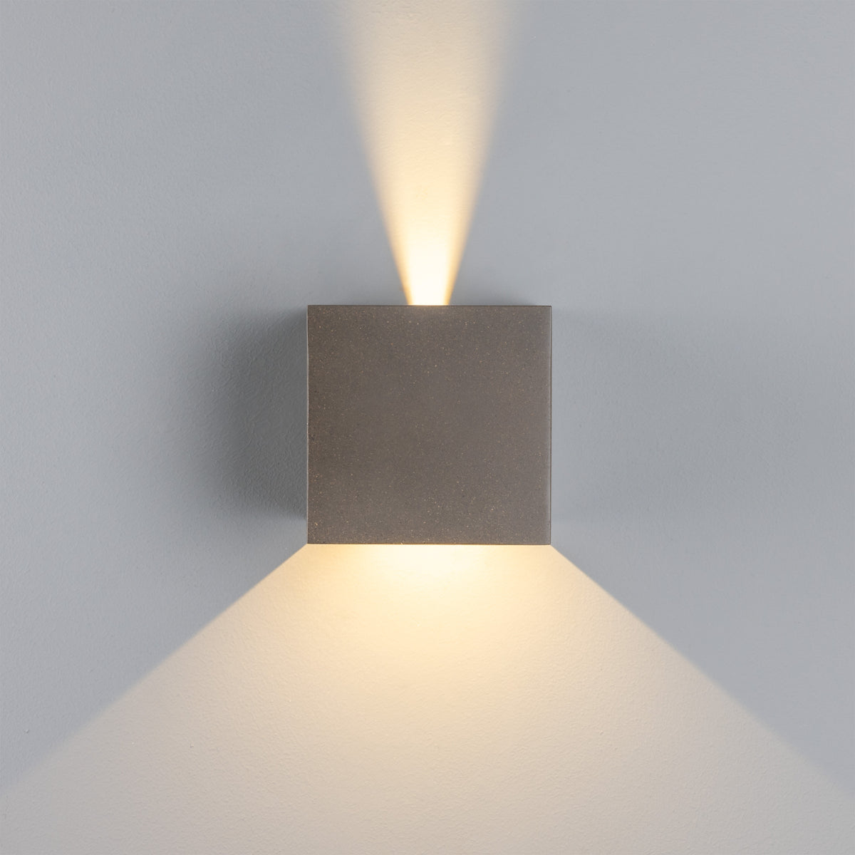 Marseille Adjustable Up & Down Beams IP65 Exterior Concrete LED Wall Light