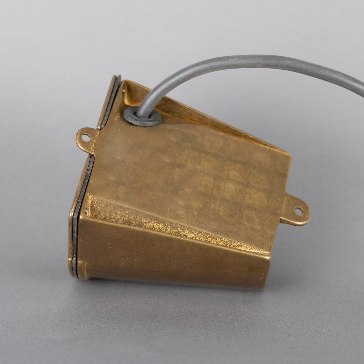 Wade IP54 Outdoor Brass Spotlight in Antique Brass
