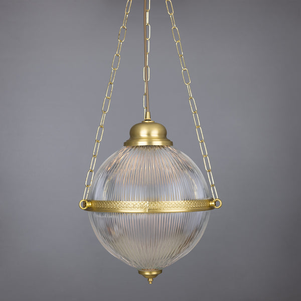 Blaenau Pendant Light in Satin Brass