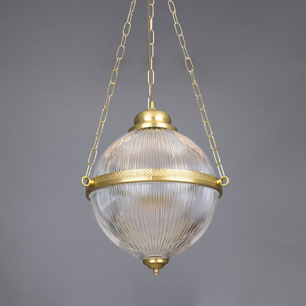 Blaenau Pendant Light in Satin Brass