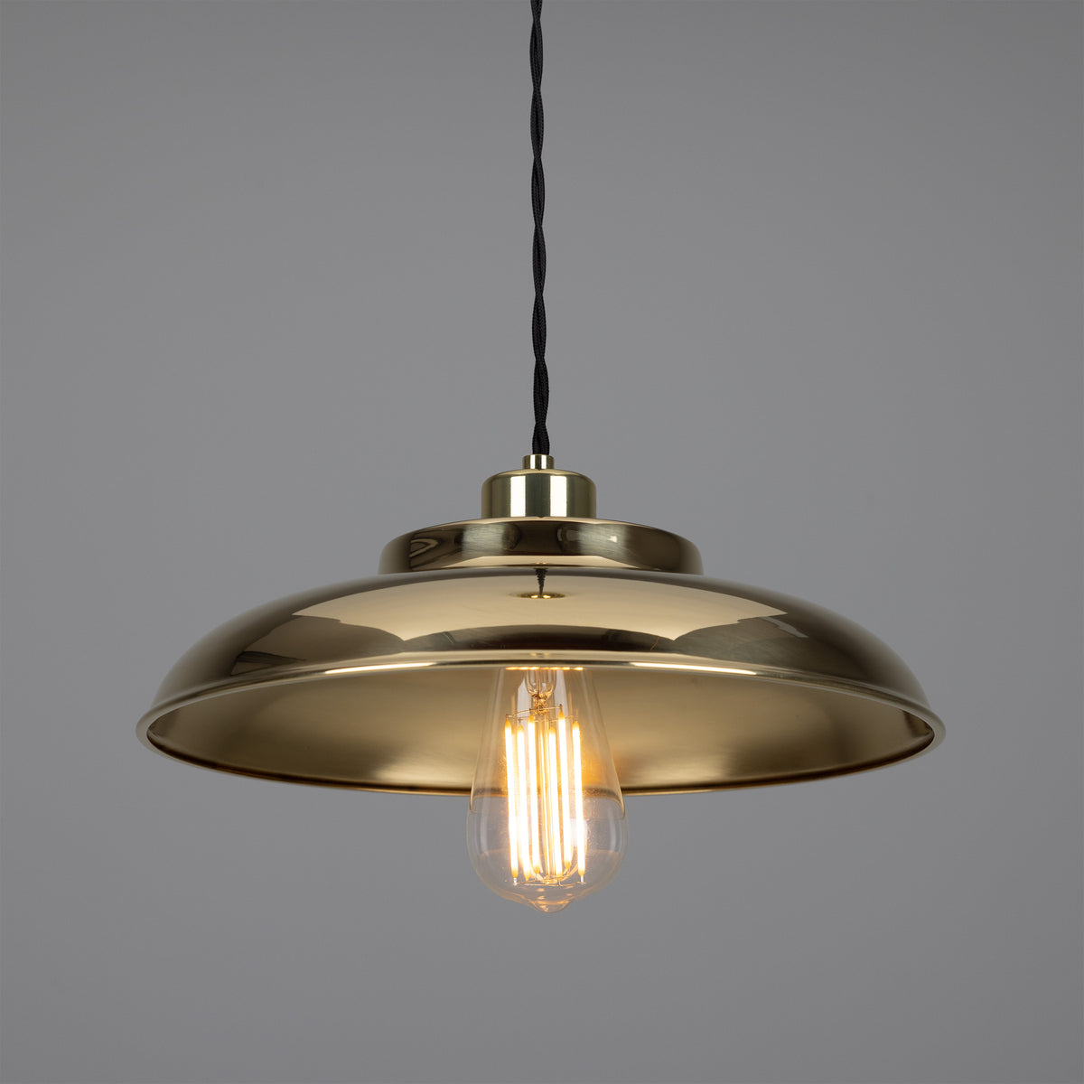 Telal Pendant Light in Polished Brass