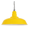 Wyse 50cm Industrial Pendant Light in Yellow