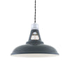 Vienna Industrial Pendant Light in Grey