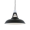 Vienna Industrial Pendant Light in Matt Black