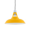 Vienna Industrial Pendant Light in Yellow