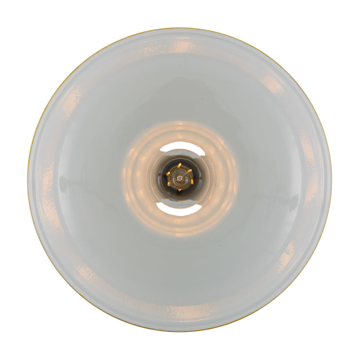 Vienna Industrial Pendant Light in Yellow