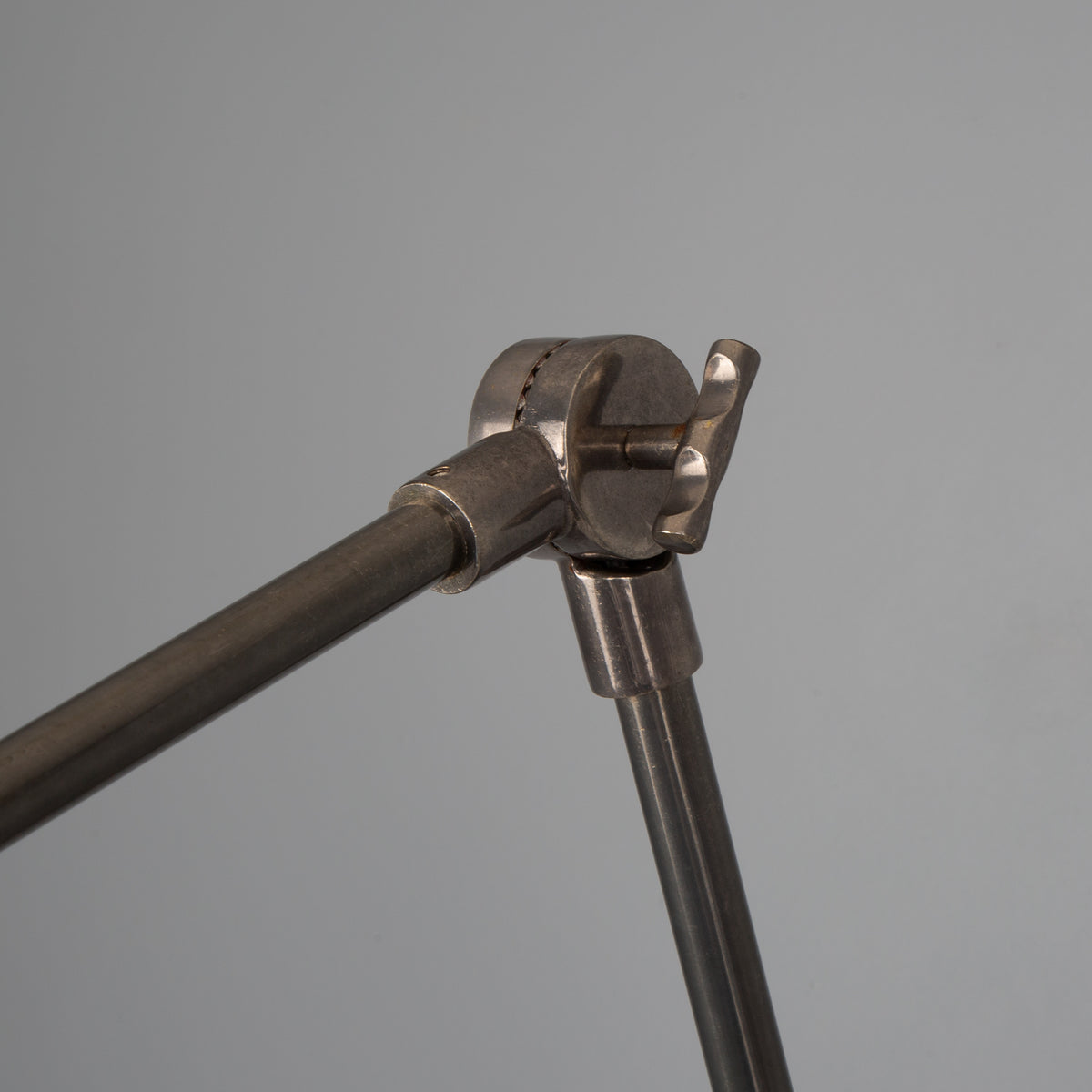 Rio Adjustable Arm Wall Light in Antique Silver