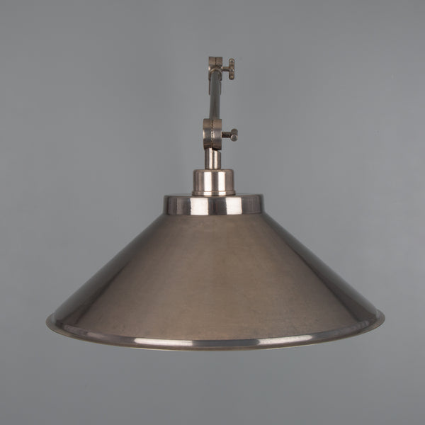 Rio Adjustable Arm Wall Light in Antique Silver
