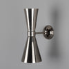 Amias Up and Down Wall Light in Antique Silver