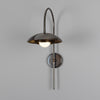 Marrakesh Art Deco Arc Wall Light in Antique Brass